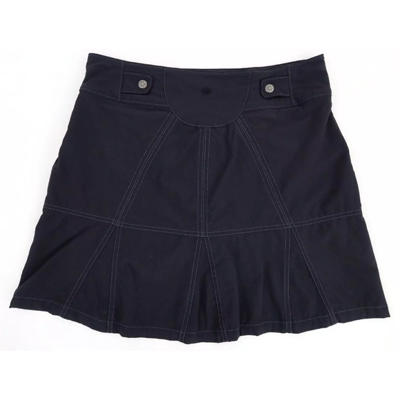 Athleta Short Skirt Skort Womens Size 6 Side Zip and Buttons - Picture 9 of 11